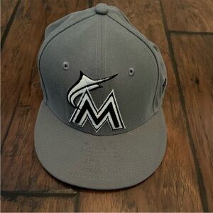 Miami Marlins Hat 59Fifty 7 1/8